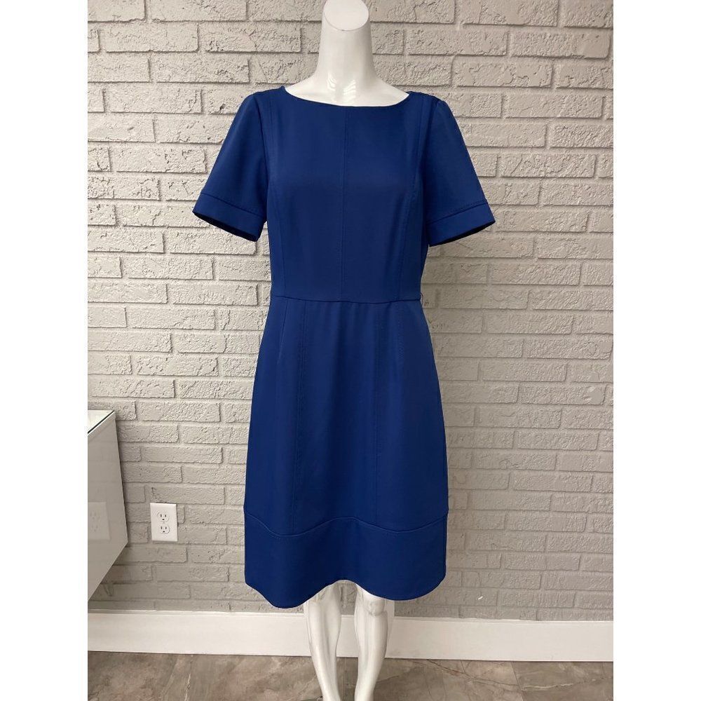 Sinclaire Short Sleeve Sheath Dress Size 10
